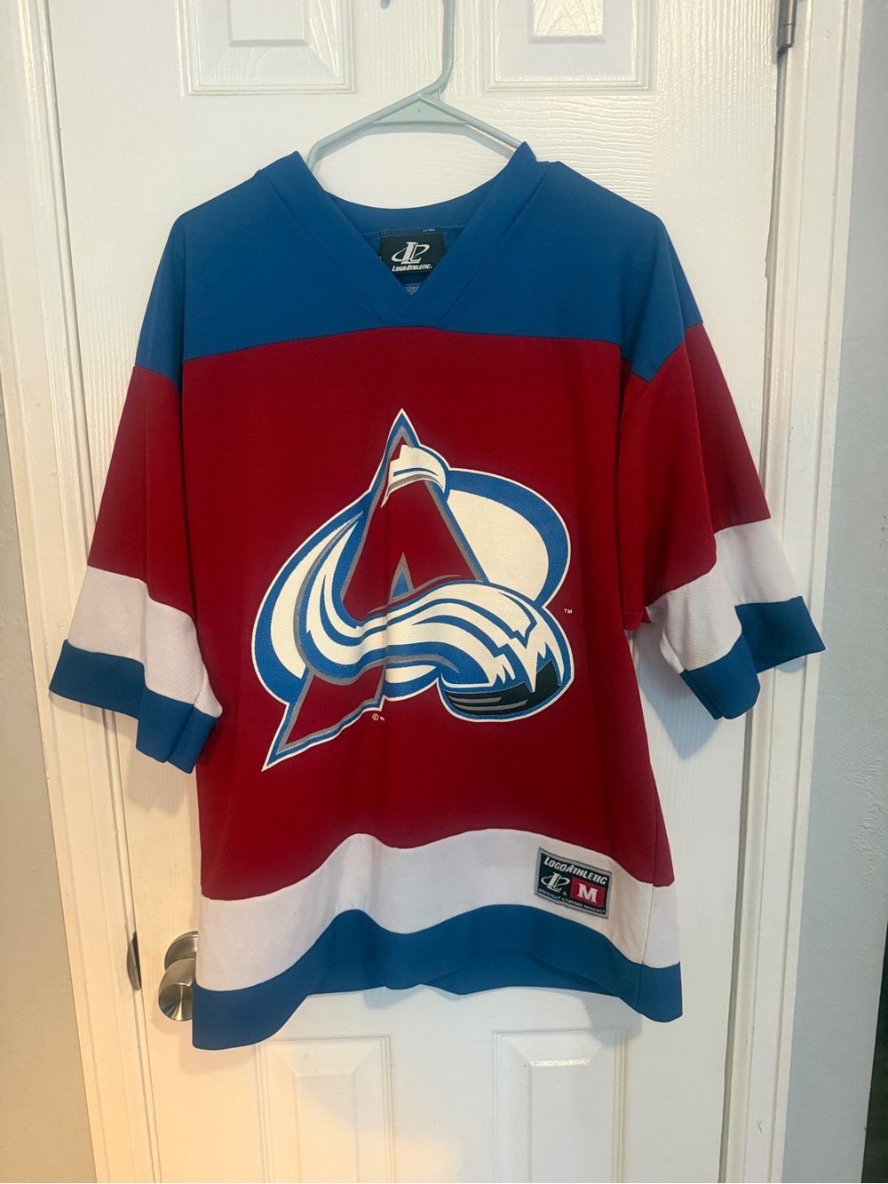 Vintage Forsberg Colorado Avalanche Logo Athletic Jersey